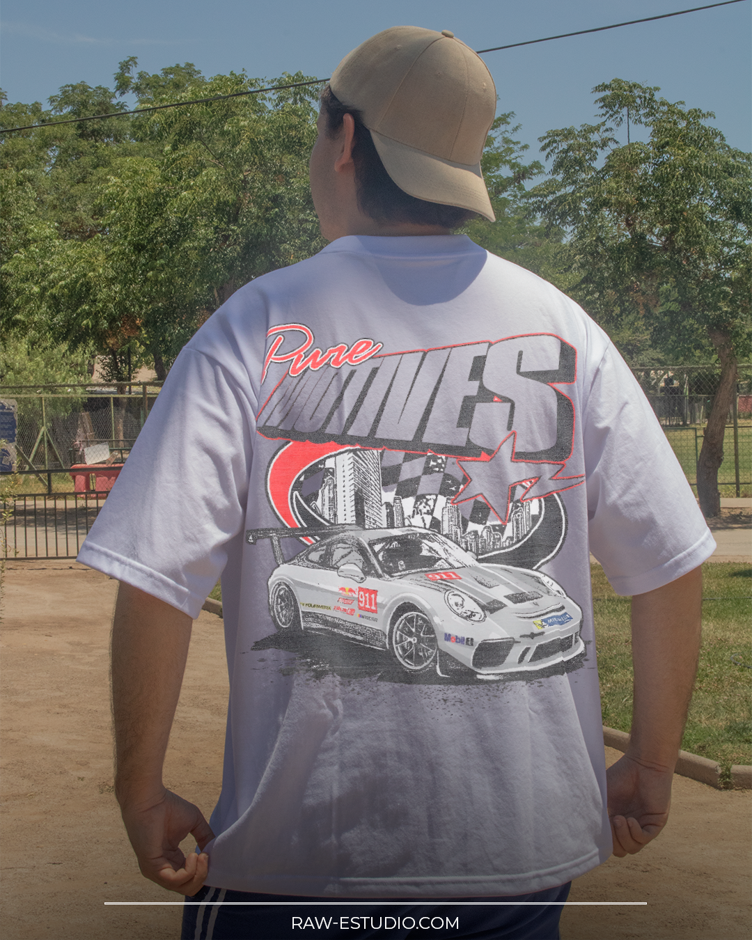 Polera Oversize Fit - Porsche