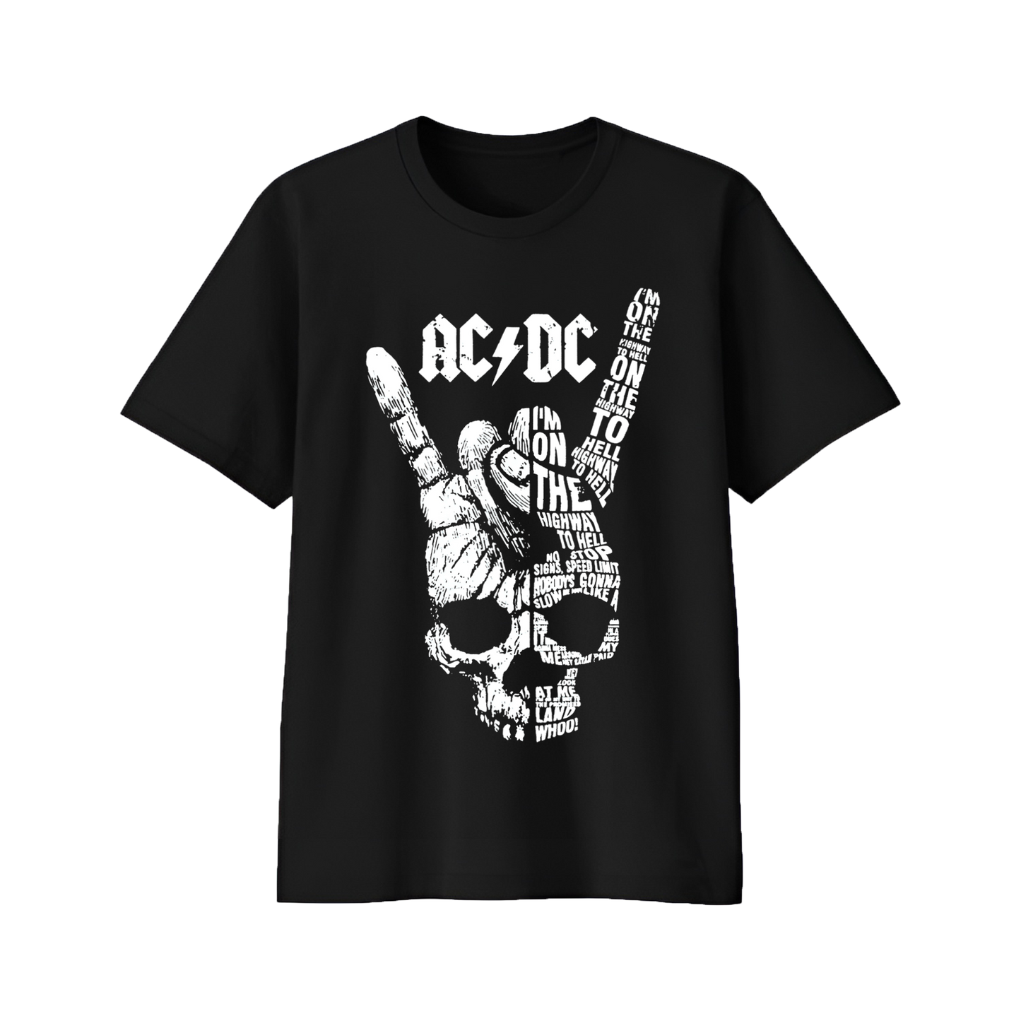 Polera Regular Fit - AC/DC Highway To Hell