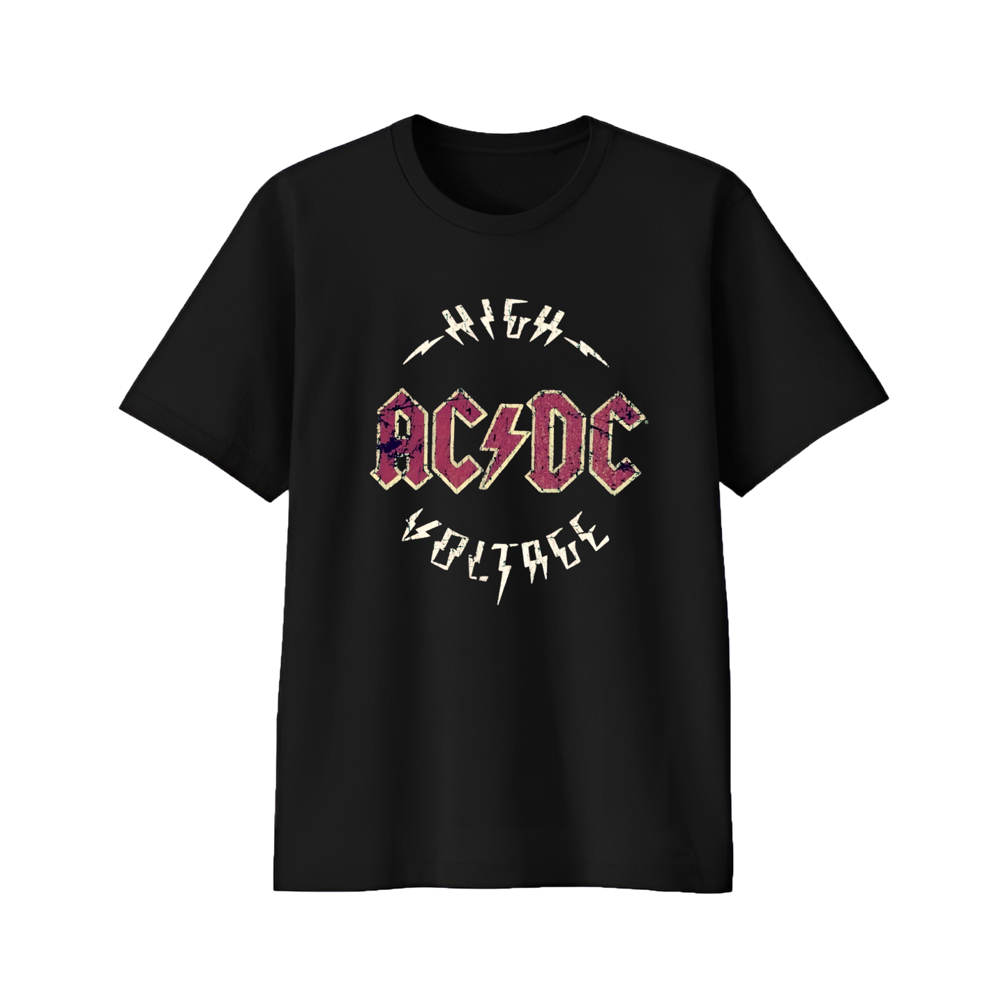 Polera Regular Fit - AC/DC High Voltage