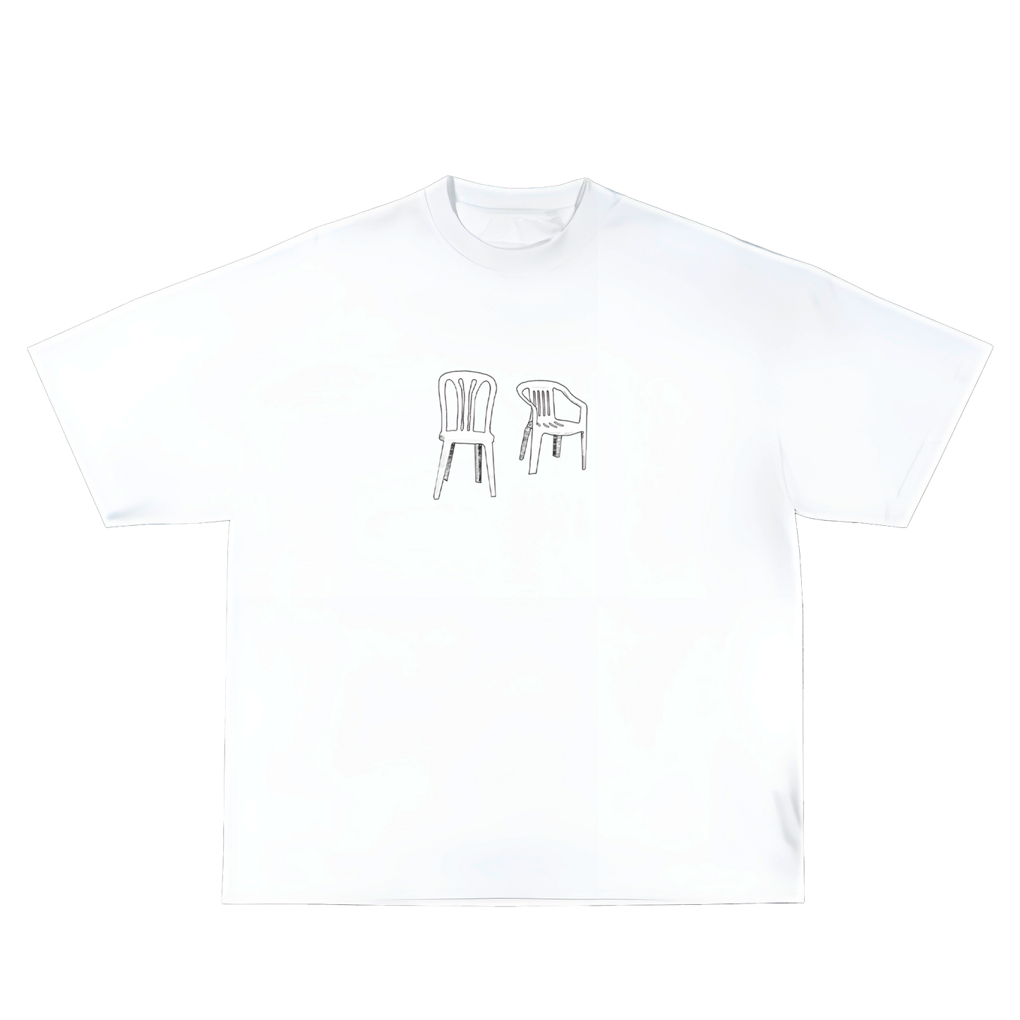 Polera Oversize Fit - Bad Bunny - Chairs