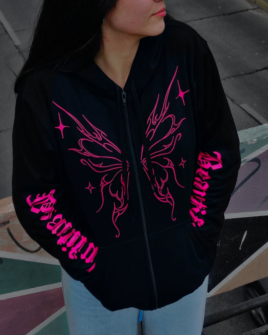 Polerón Canguro con cierre - Beautiful