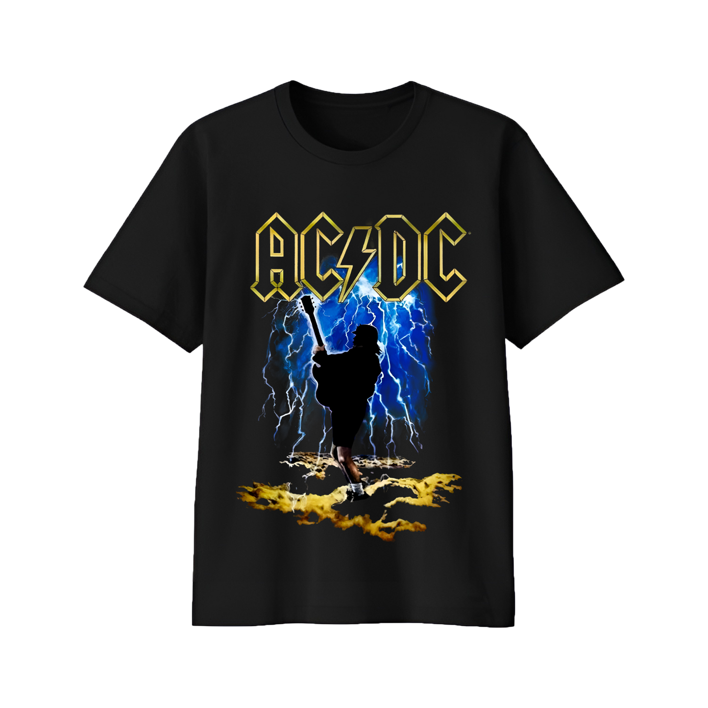 Polera Regular Fit - AC/DC Lightning