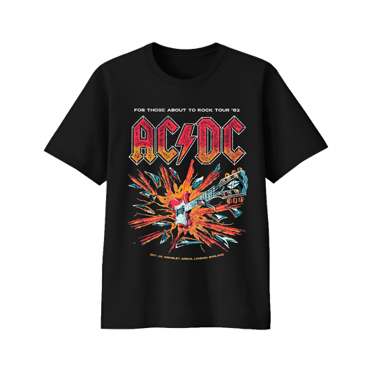 Polera Regular Fit - AC/DC Rock Tour London