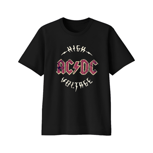Polera Regular Fit - AC/DC High Voltage