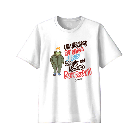 Polera Regular Fit - Bad Bunny - Un aplauso pa' mami y papi
