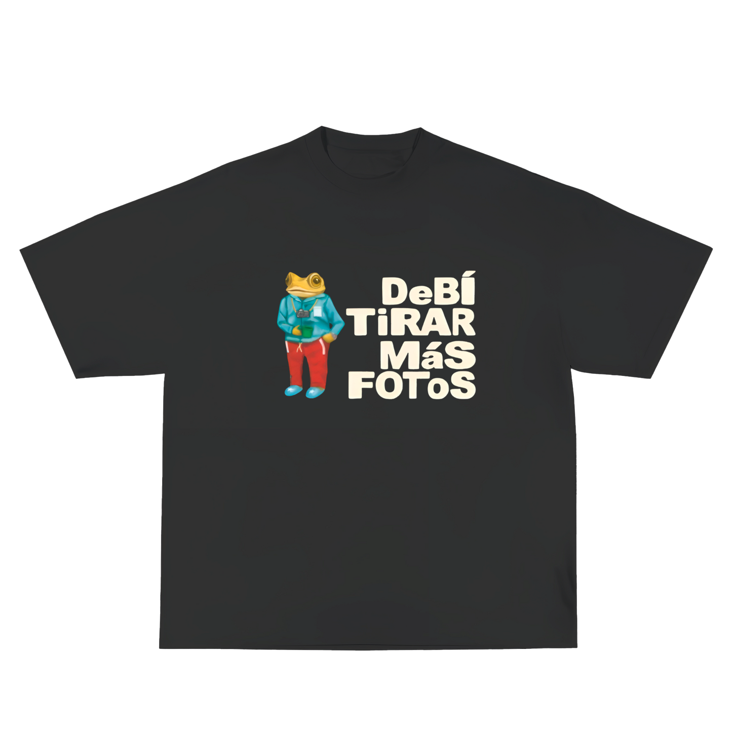 Polera Oversize Fit - Bad Bunny - Debí tirar más fotos