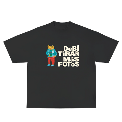 Polera Oversize Fit - Bad Bunny - Debí tirar más fotos