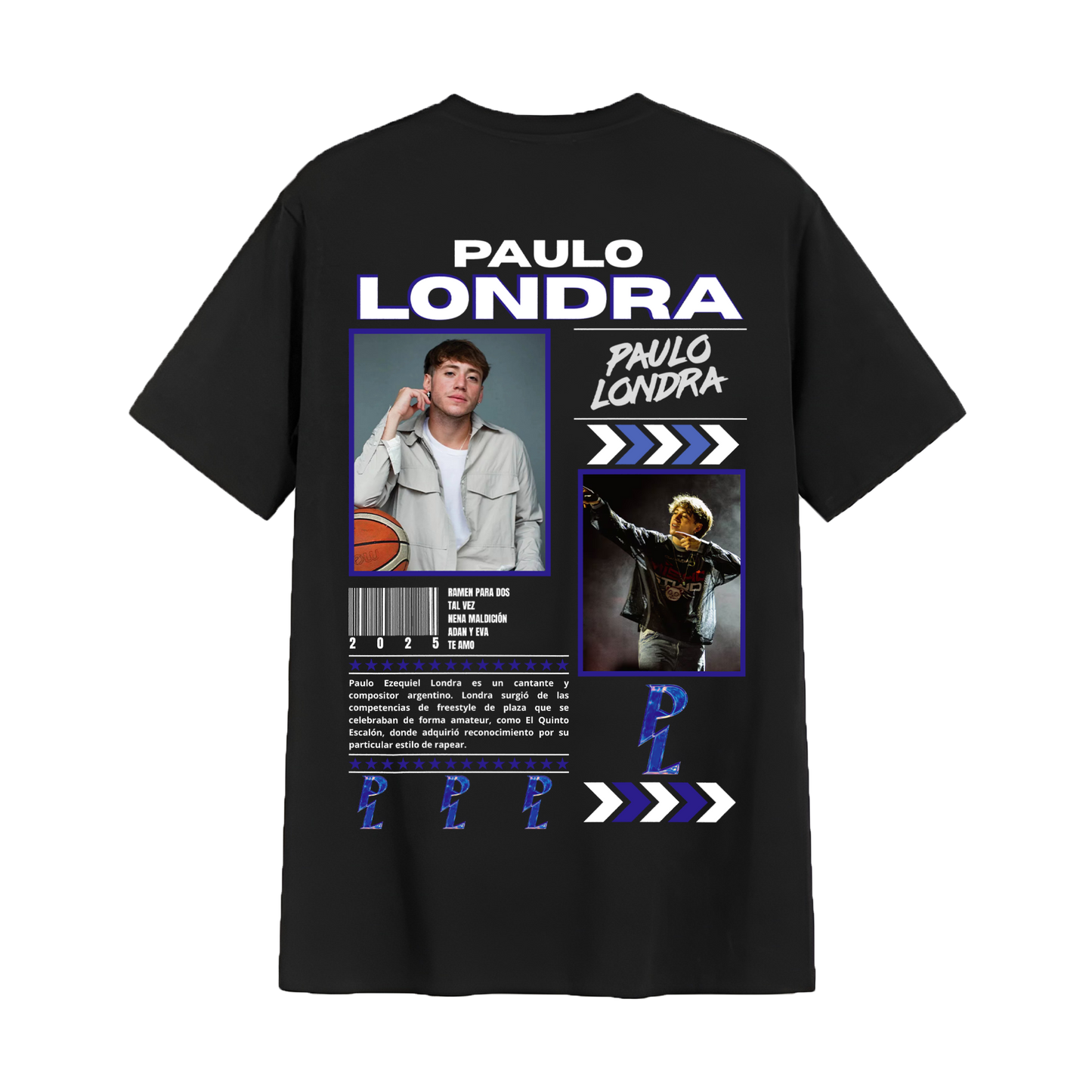 Polera Regular Fit - Paulo Londra