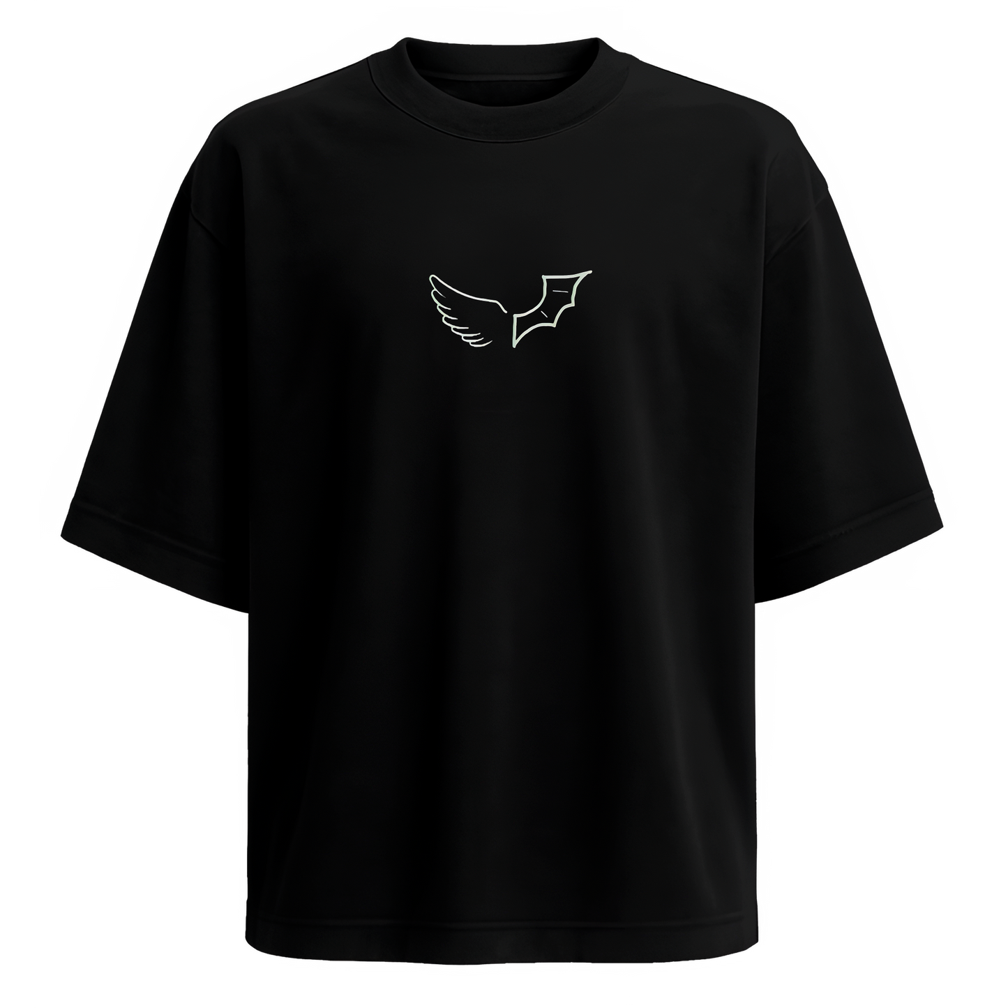 Polera Oversize Fit - Duki Ángel & Demonio