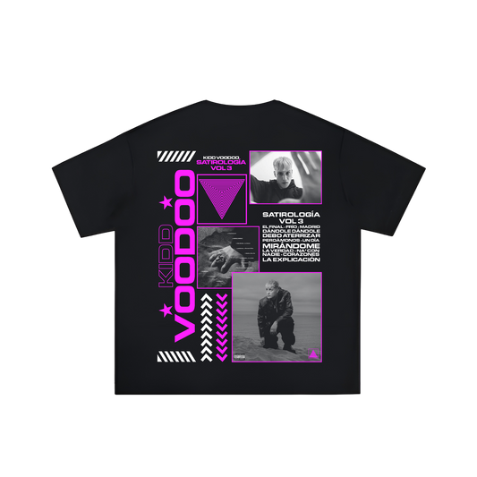 Polera Oversize Fit - Kidd Voodoo - Satirología Pink