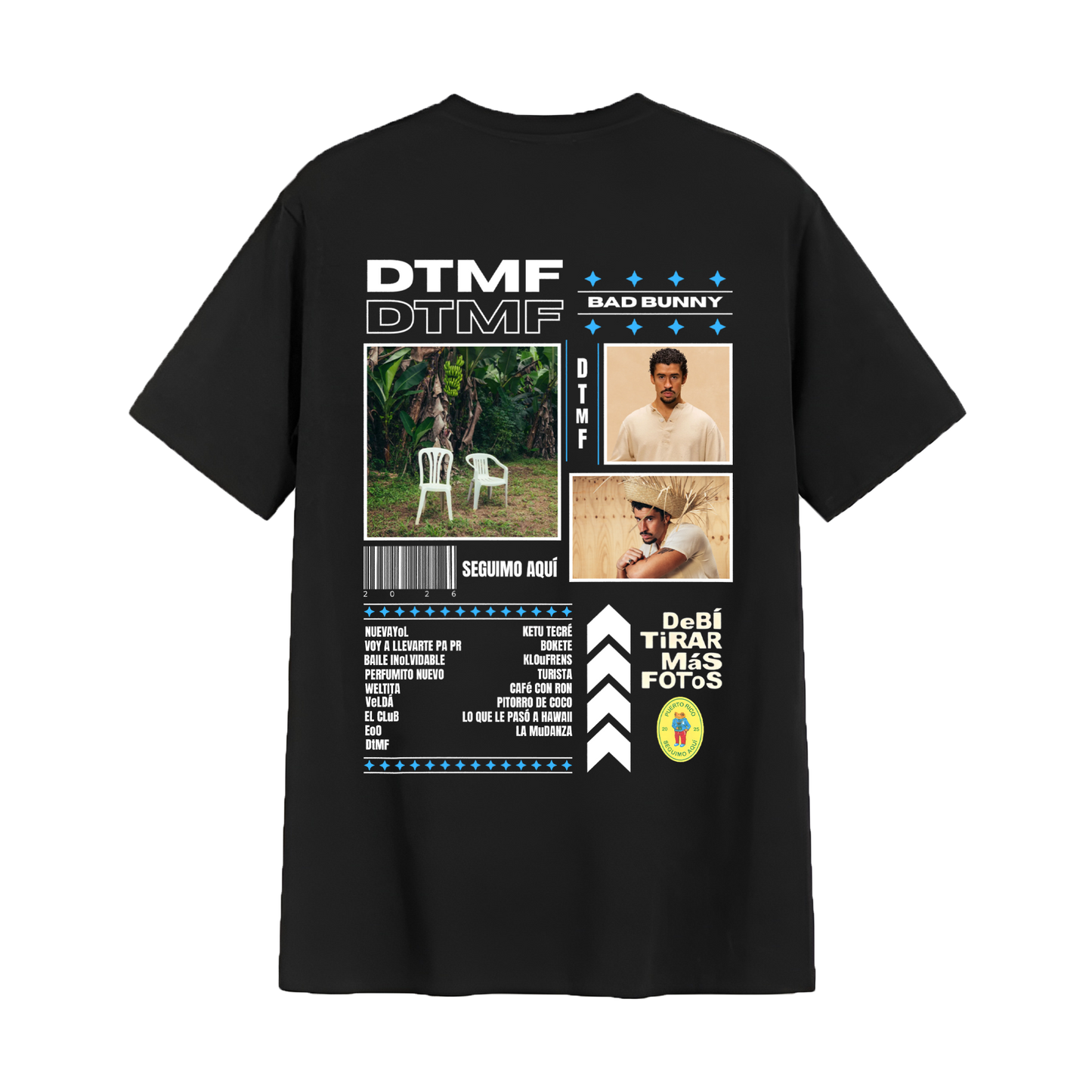 Polera Regular Fit - Bad Bunny