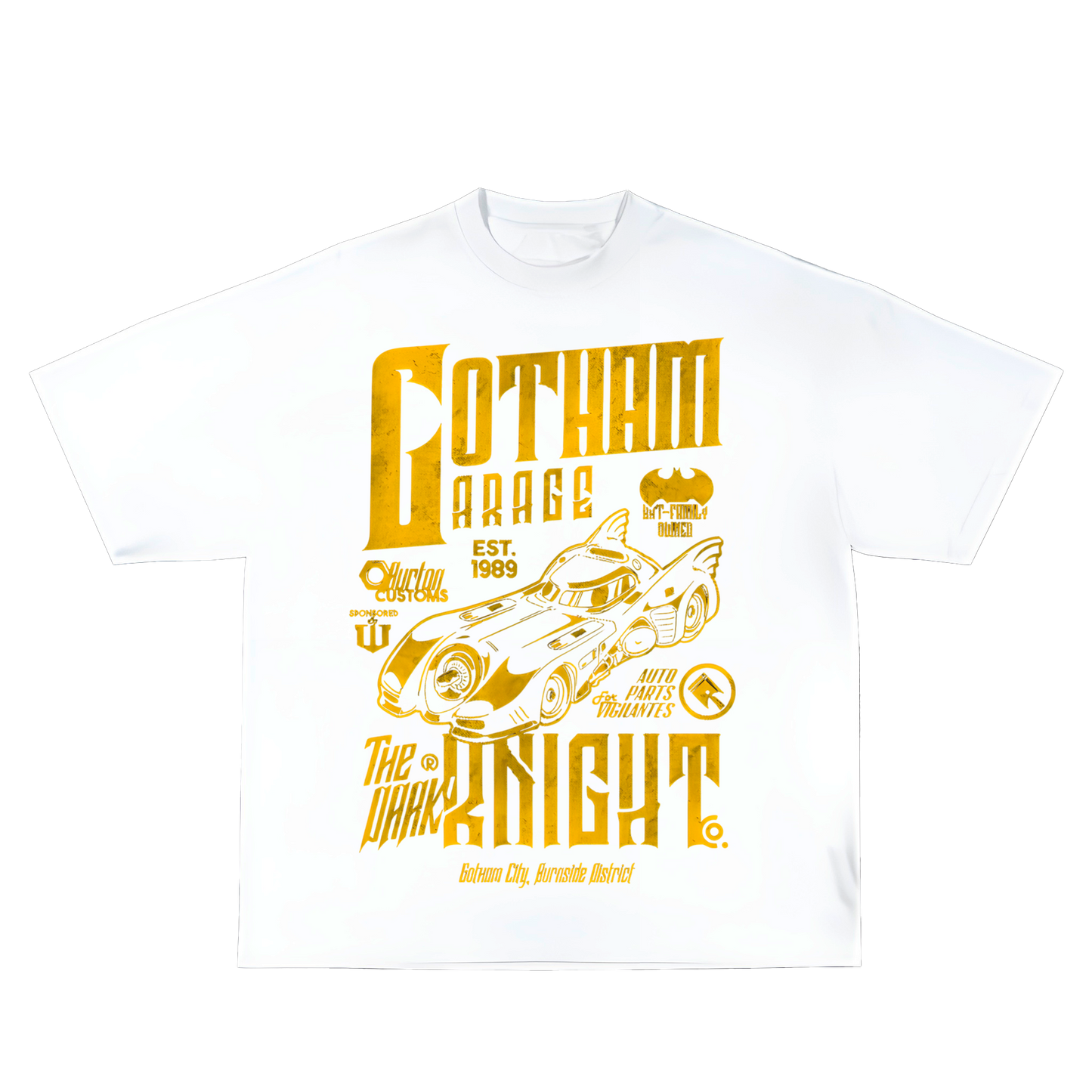 Polera Oversize Fit - BATMOVIL CLASSIC