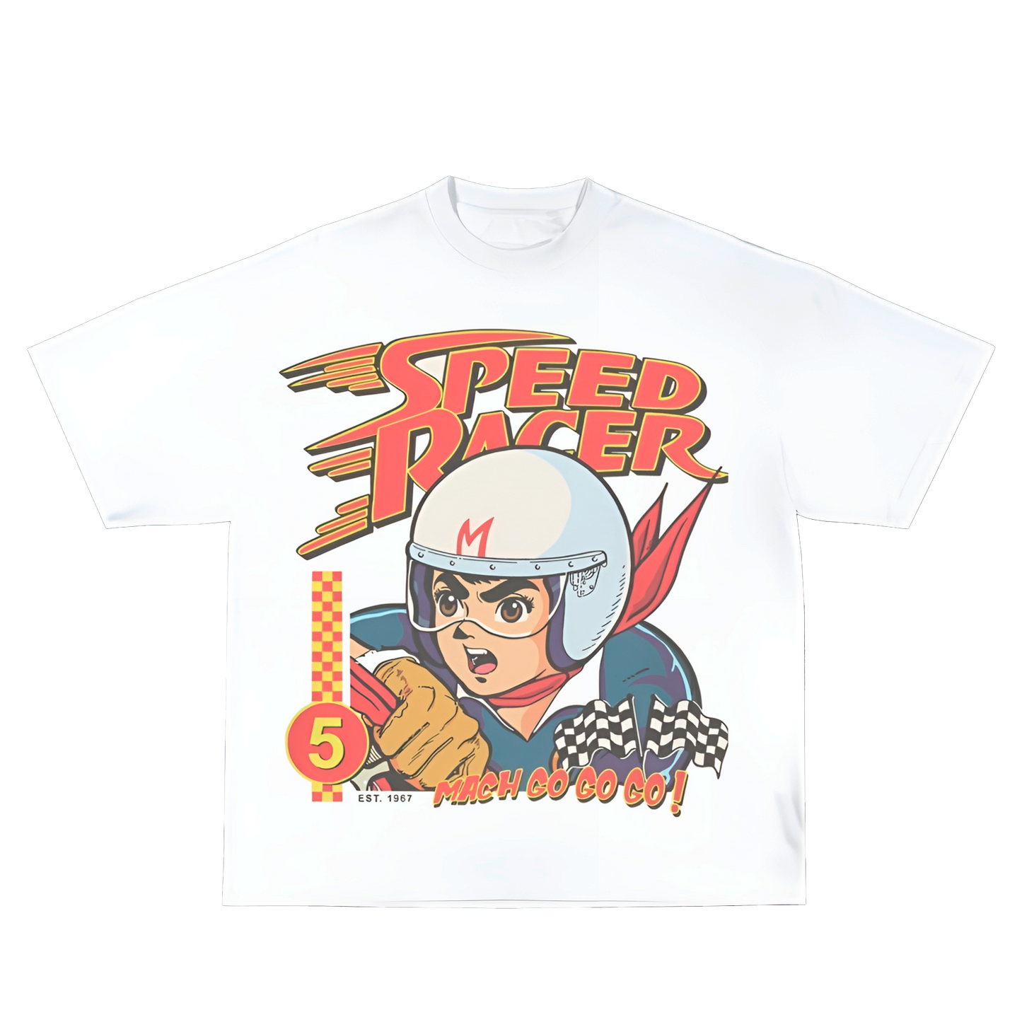 Polera Oversize Fit - Speed Racer