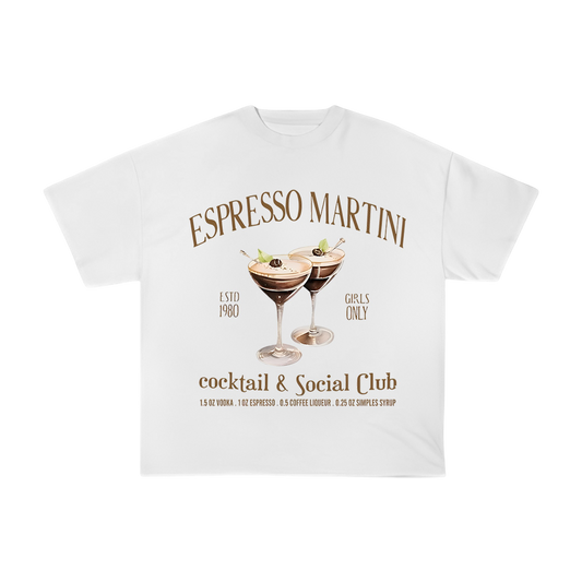 Polera Oversize Fit - Espresso Martini