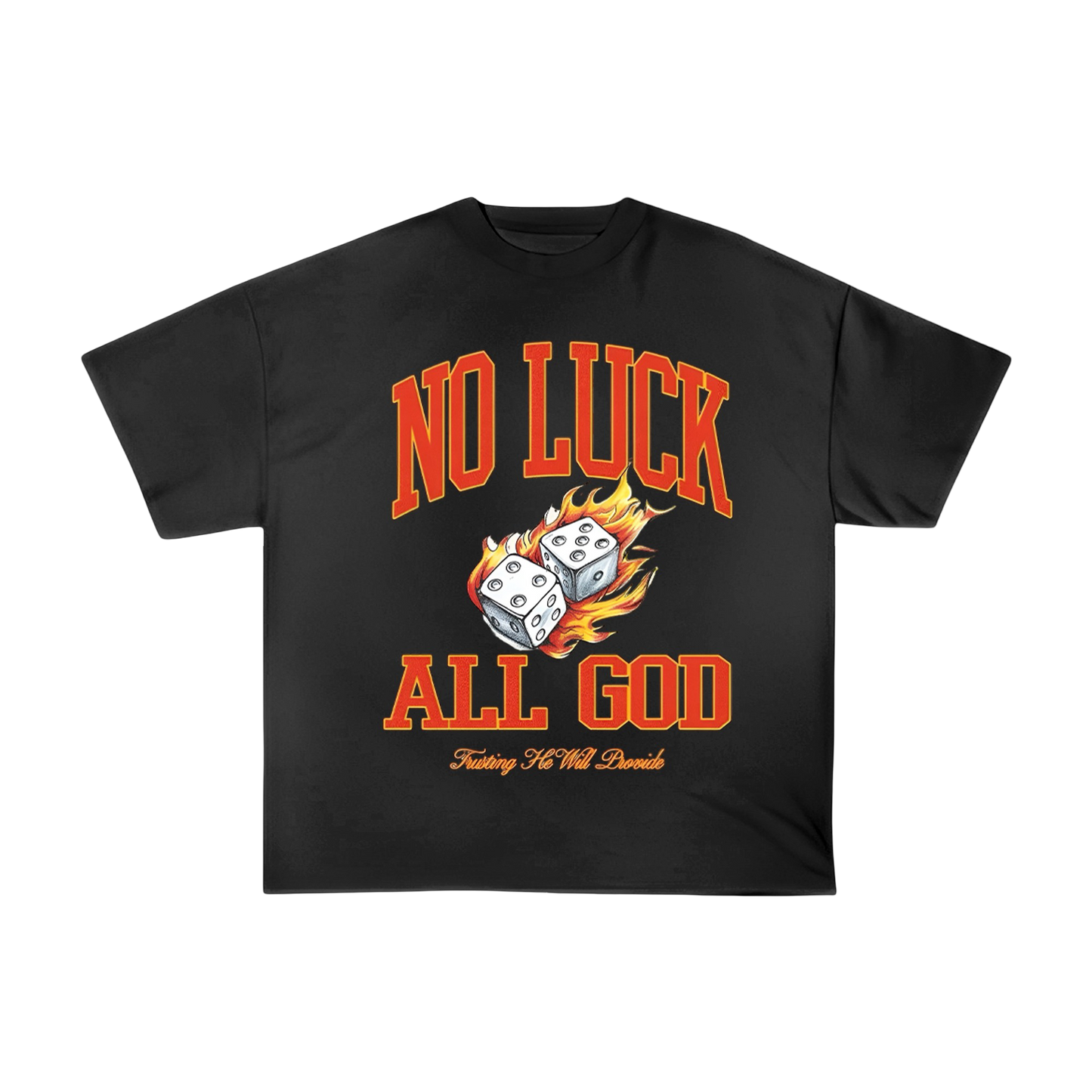 Polera Oversize Fit - No Luck All God