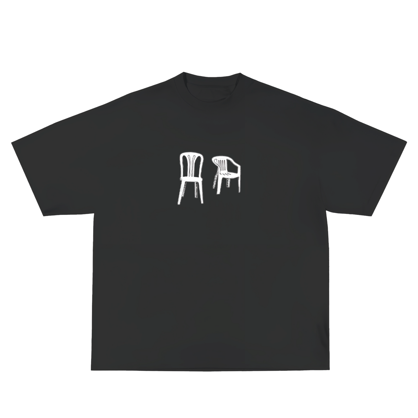 Polera Oversize Fit - Bad Bunny - Chairs