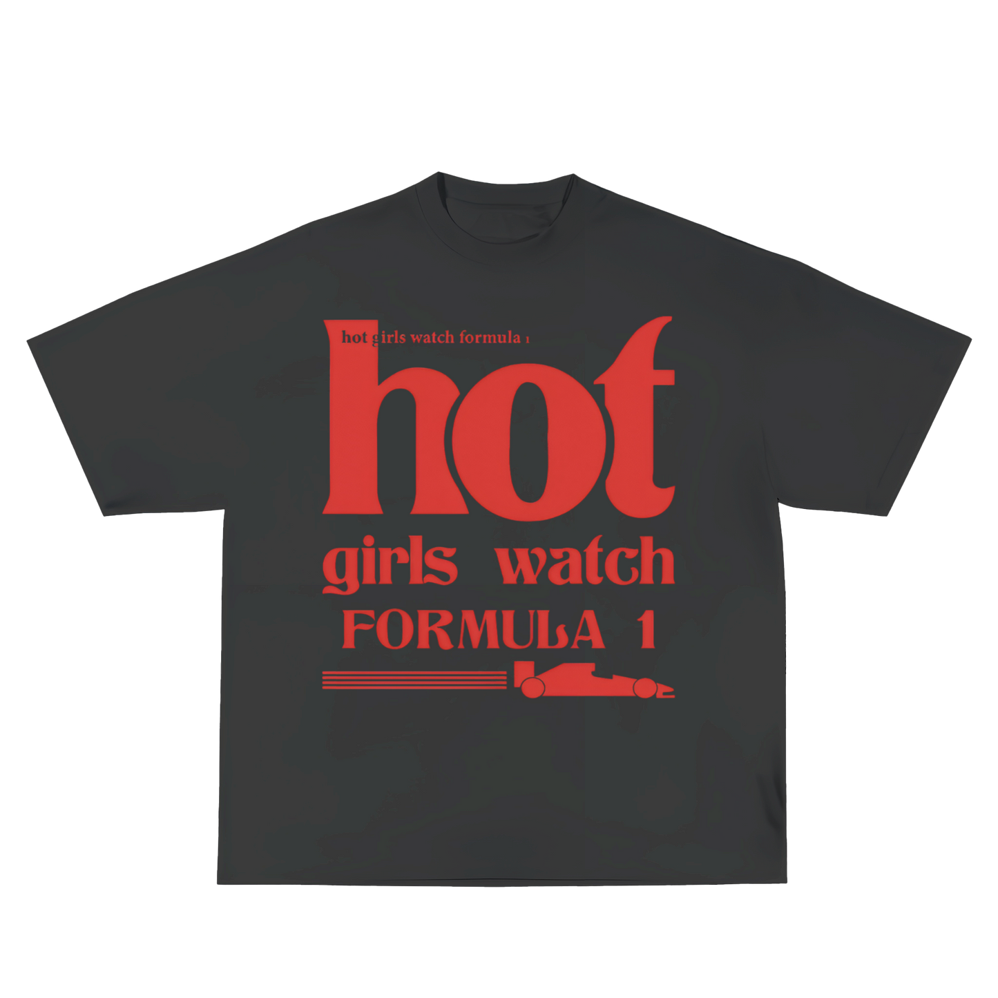 Polera Oversize Fit - Hot girls watch F1