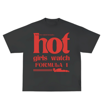 Polera Oversize Fit - Hot girls watch F1