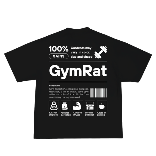 Polera Oversize Fit - Gym Rat