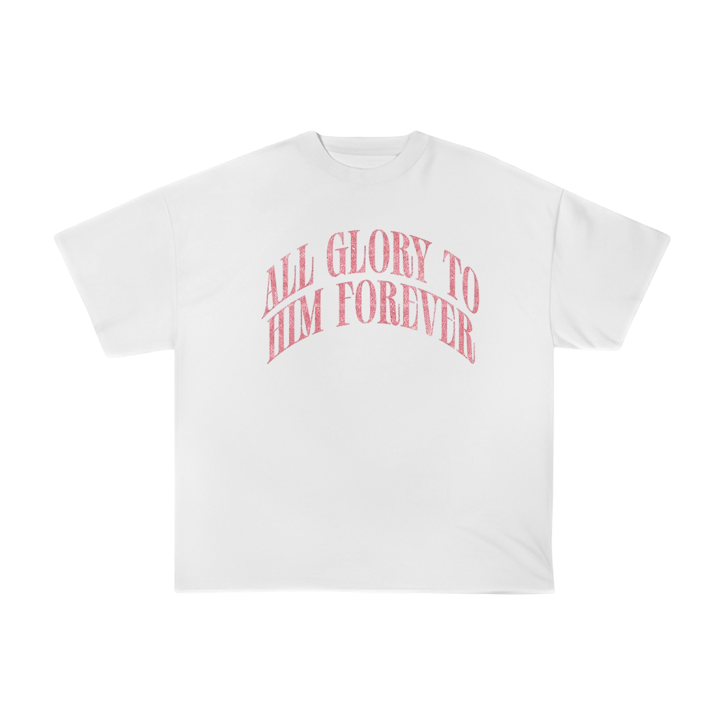 Polera Oversize Fit - All Glory To Him Forever