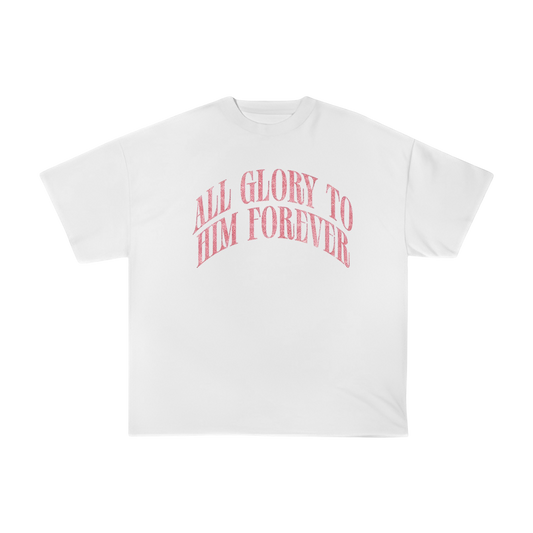 Polera Oversize Fit - All Glory To Him Forever