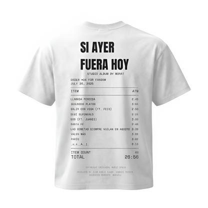 Polera Regular Fit - Morat - SI AYER FUERA HOY II